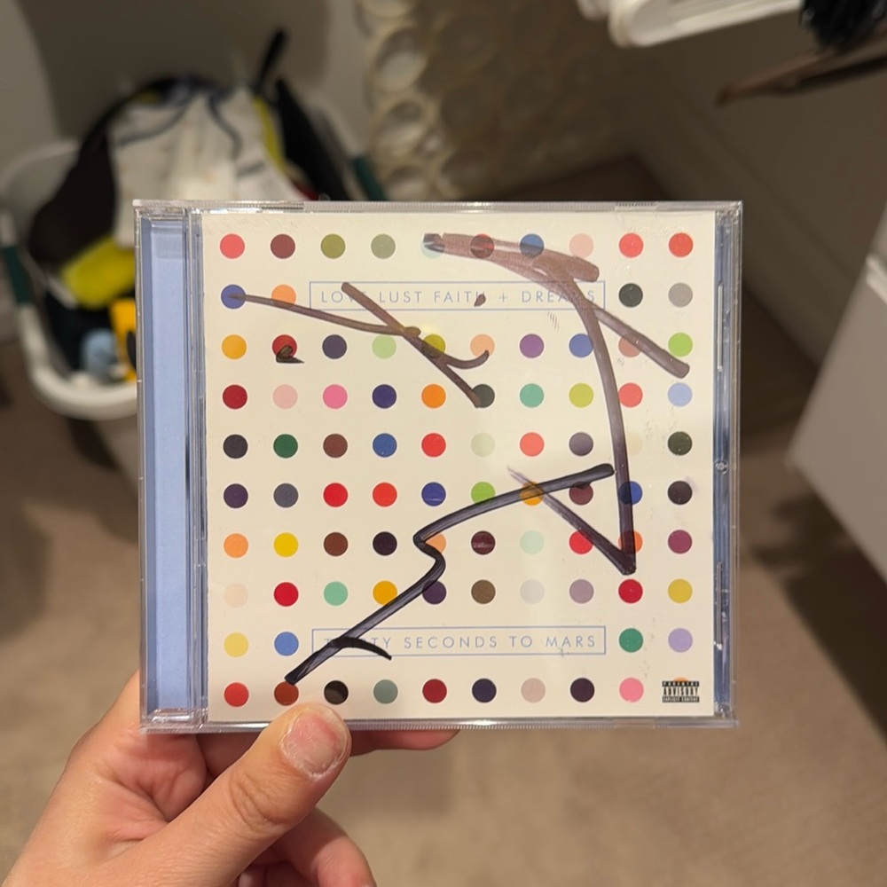 SIGNED Thirty Seconds to Mars CD